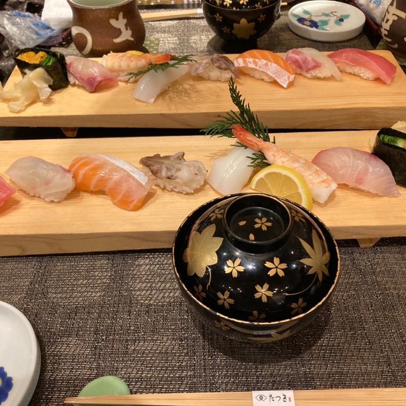 中にぎり(寿司割烹 たつき)