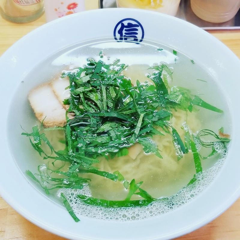 大葉ラーメン(丸信本家しらかわ)