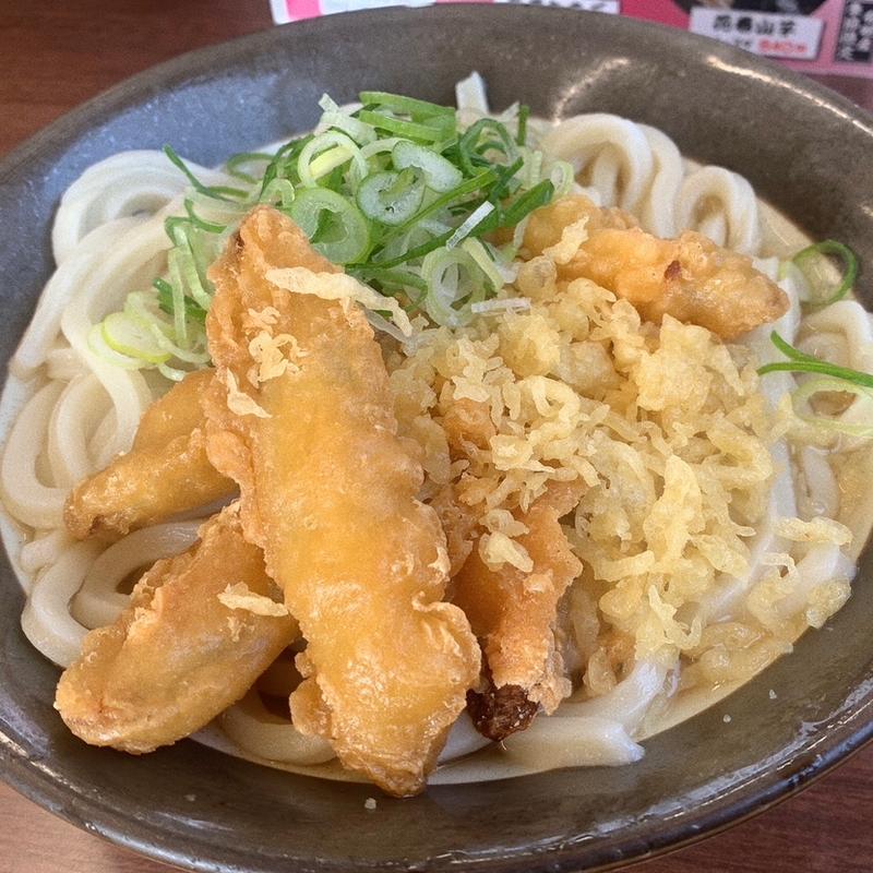 ごぼ天うどん(牧のうどん 伊万里店 )