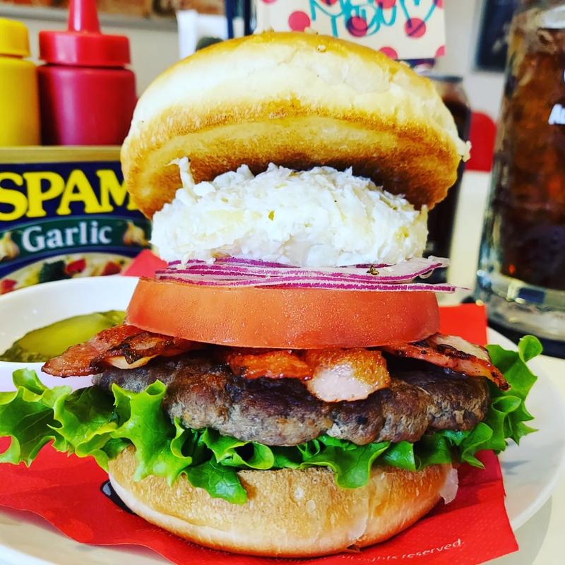 文旦クリームチーズバーガー(13Diner)