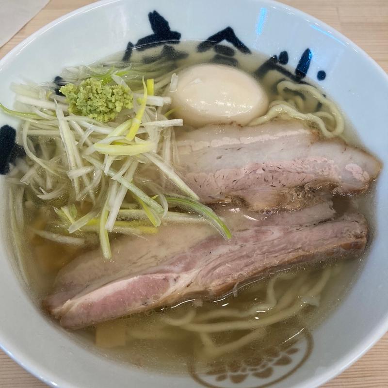 山葵潮ラーメン(活力再生麺屋 あじ庵食堂)