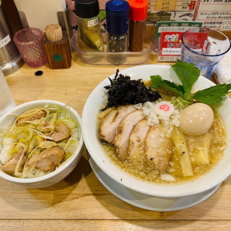 塩　煮干特製そば(中華そば ムタヒロ)