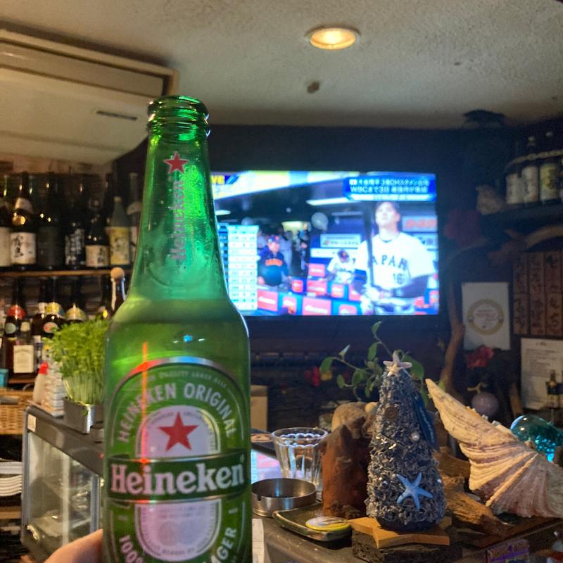 Heineken Extra Cold(焼きそパン)
