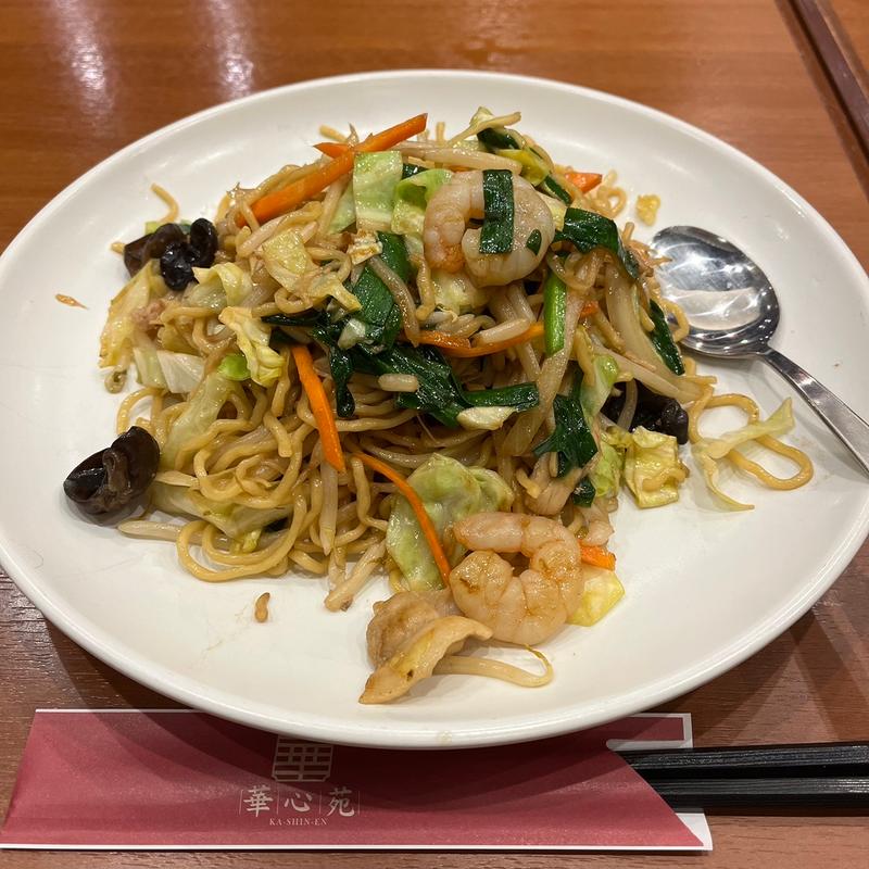 上海風焼きそば(華心苑 新宿センタービル店)