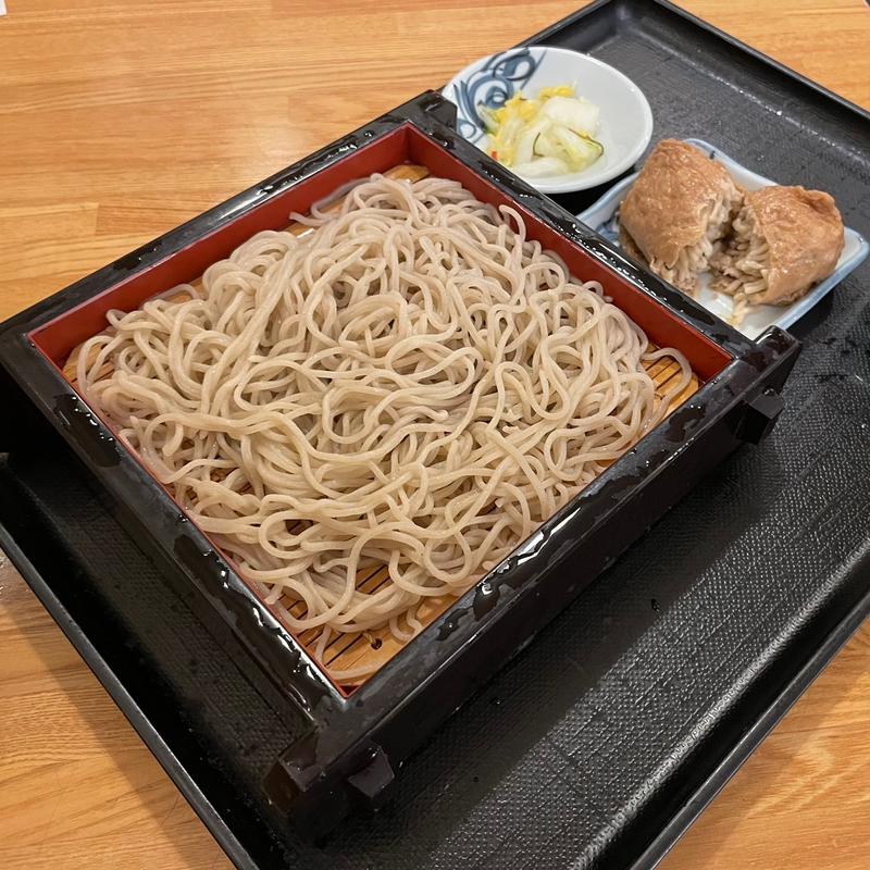 そばいなりセット（せいろ）(中村)