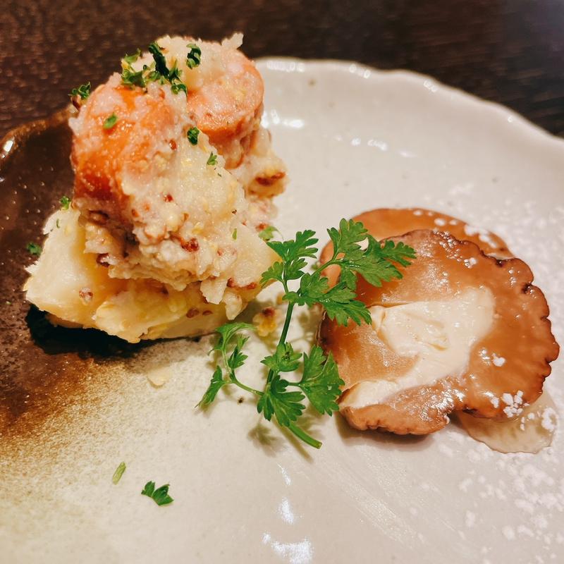 酒呑みのためのポテサラ(お酒とごはん　しんこぺ)