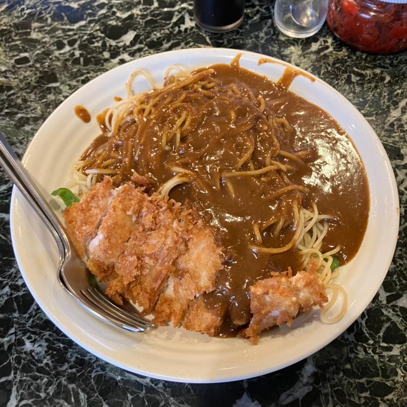 スパゲティカレー(カレーハウス ケーツー)