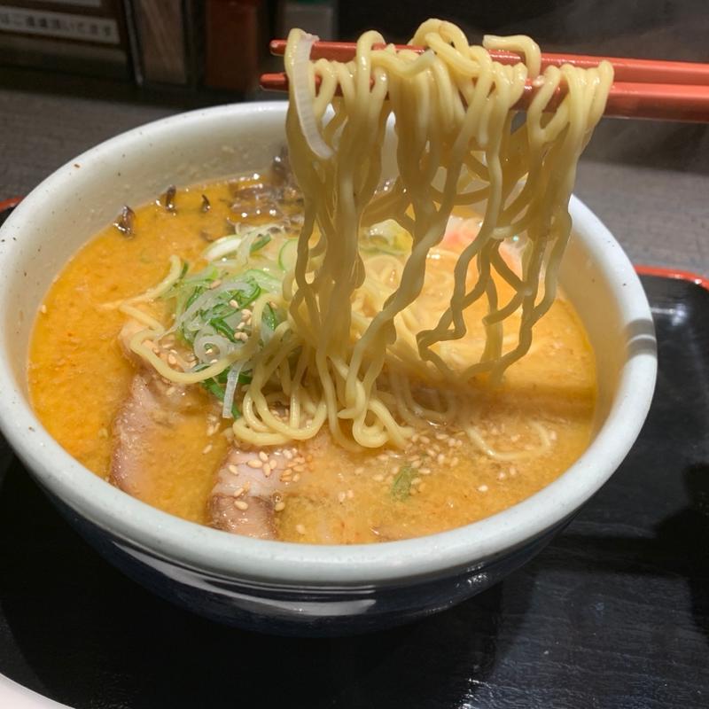 みそラーメン(らーめん山頭火 旭川本店)