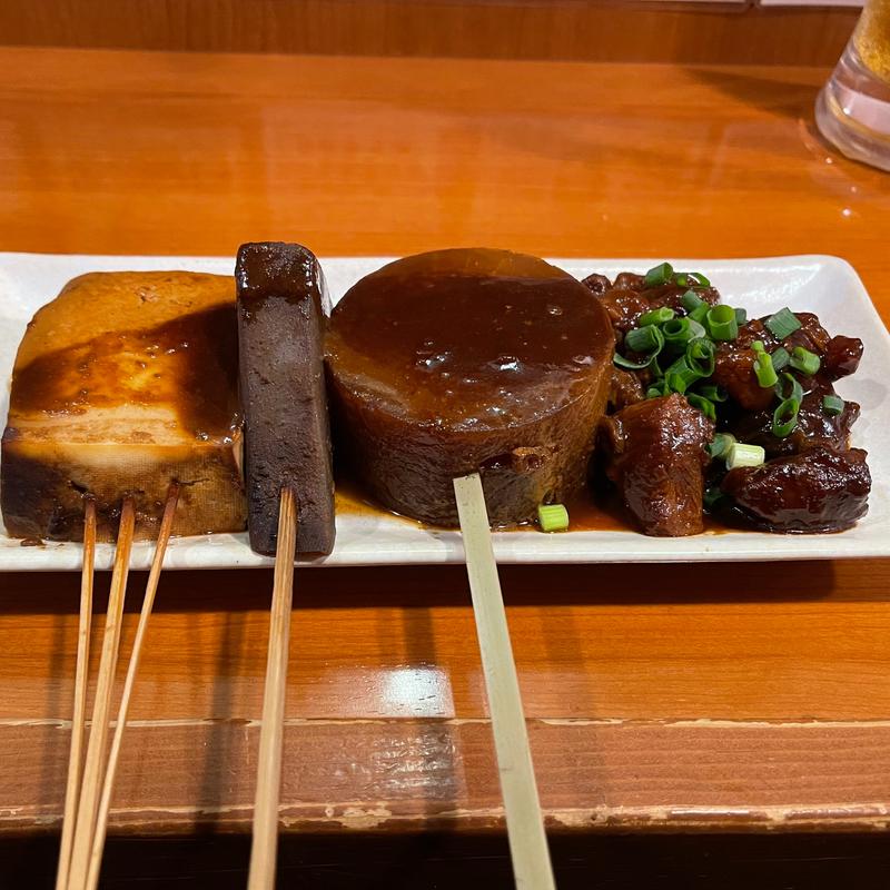 どて焼き（大根・牛すじ・こんにゃく・豆腐）(島正 )