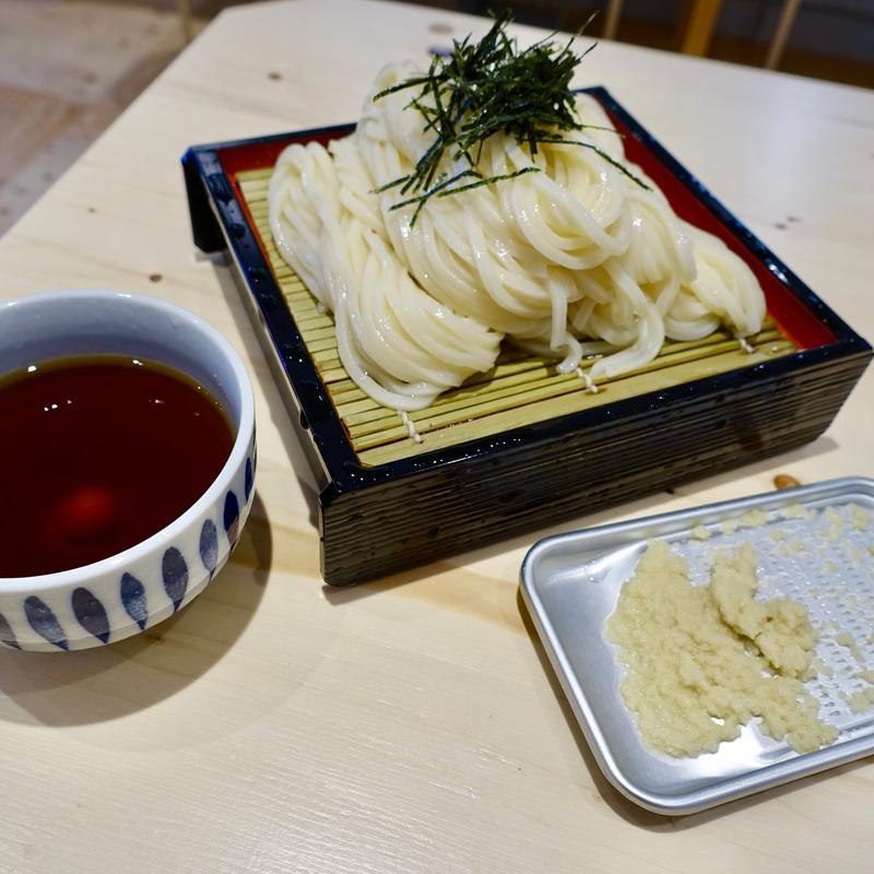 ざるうどん（大）(手打ち釜揚うどん ふぅふー亭 湯里店)