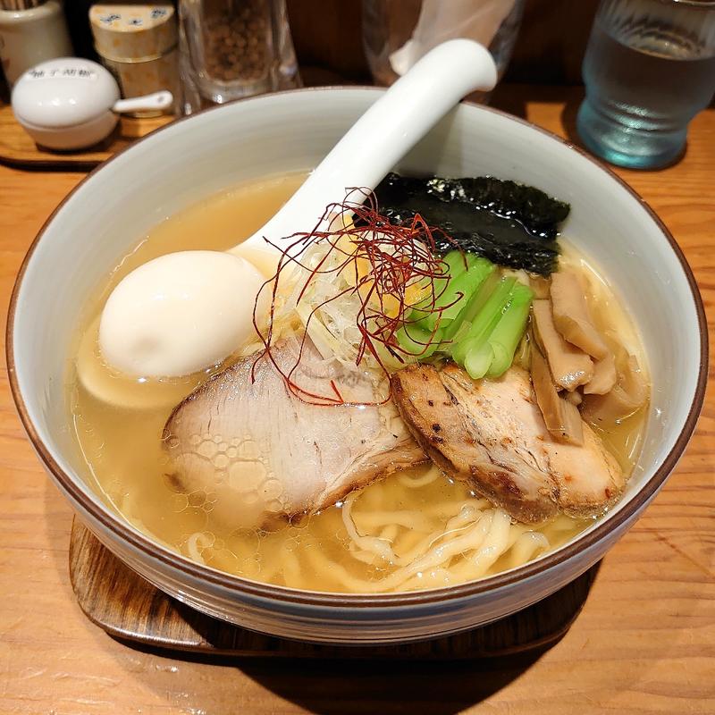 味玉和塩らぁ麺(麺やひだまり )