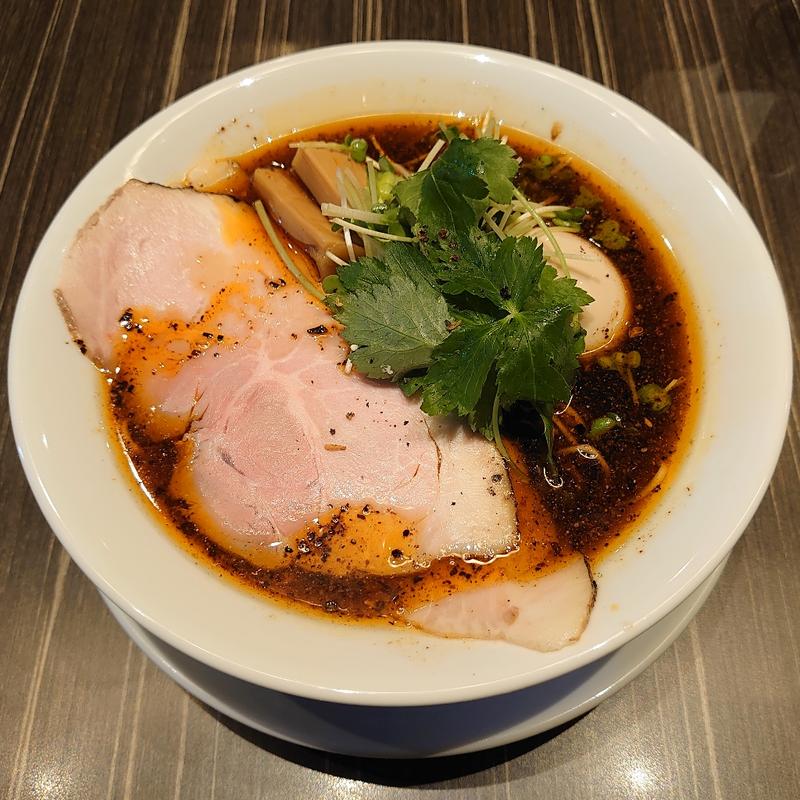 辛味薫香正油(中華蕎麦　三藤 )