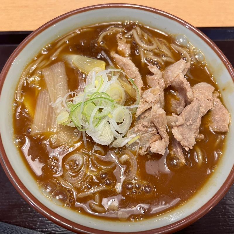 カレー蕎麦(農協食堂 )