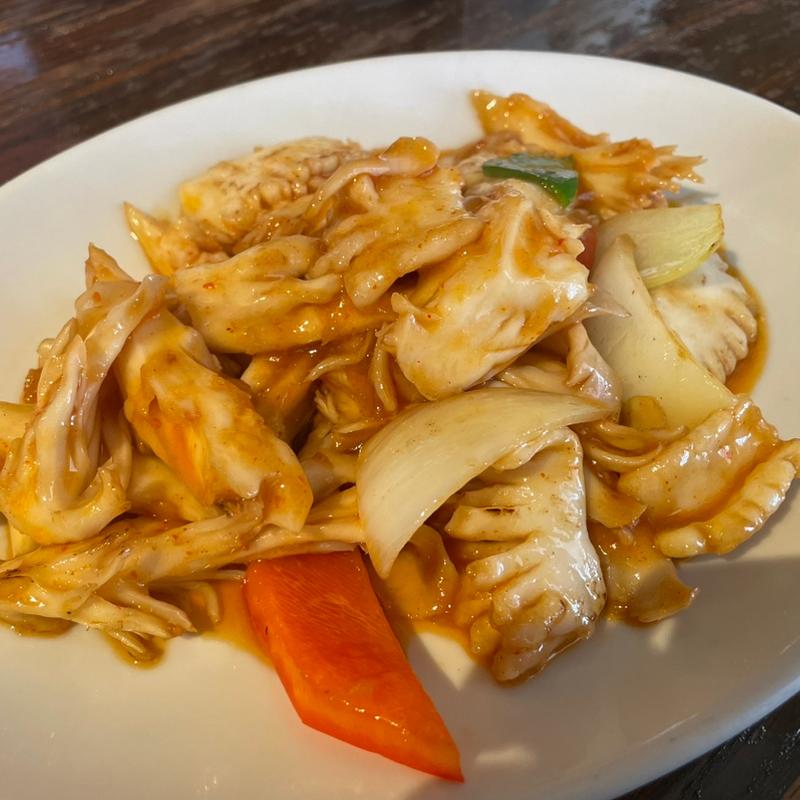 イカのピリ辛炒め(孝華)