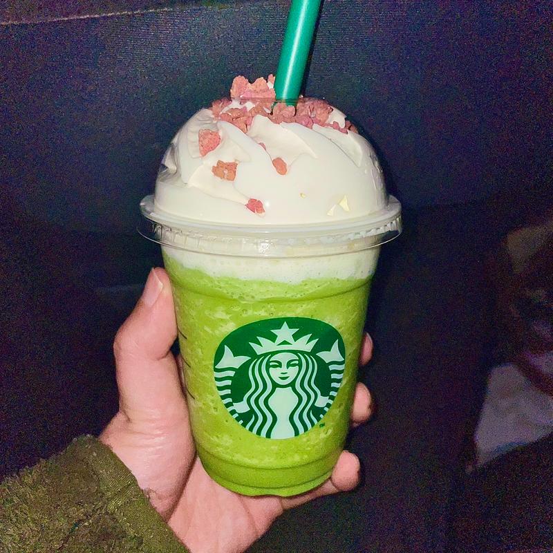 さくら咲くサク抹茶フラペチーノ(スターバックスコーヒー 津島大坪店)