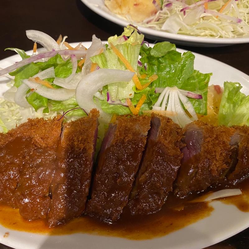 ビフカツ(洋食の朝日 （ヨウショクノアサヒ）)