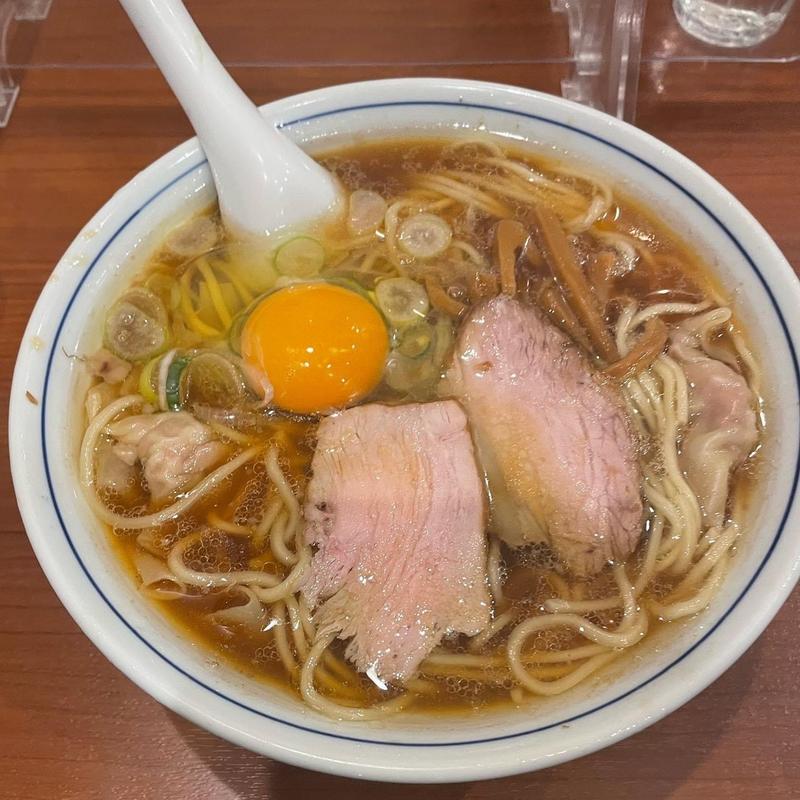 中華そば 生玉子(共楽)