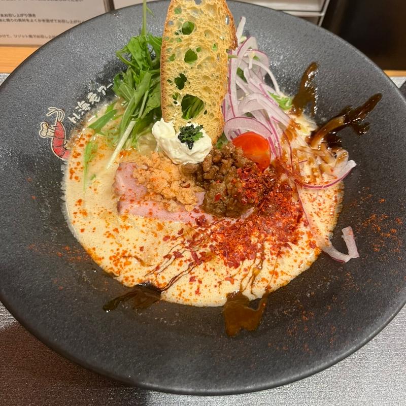 海老坦々noodle(トレ海老ア〜ンnoodle)