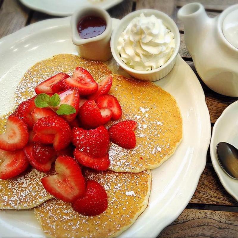 ストロベリーパンケーキ(オリジナルパンケーキハウス 新宿店)