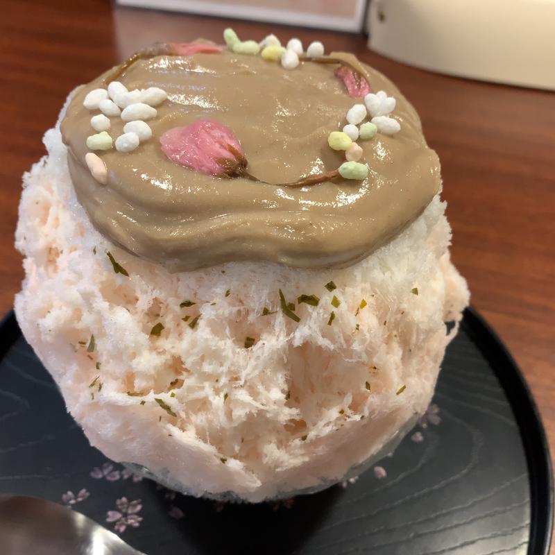さくらモンブラン(氷カフェ あん)