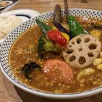 キーマ納豆と野菜(Rojiura Curry SAMURAI.吉祥寺店)