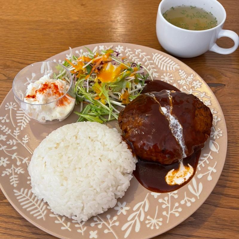 ハンバーグ(ドックカフェ COCORURU(ココルル))