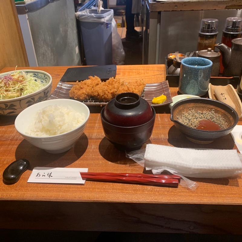 ヒレカツ定食(鎌倉かつ亭 あら珠 総本店)