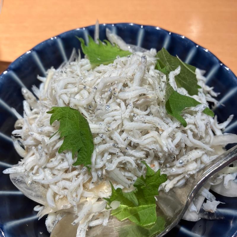 しらすと新玉葱ポン酢(ヱビスバー 札幌アピア店 (YEBISU BAR Sapporo Apia))