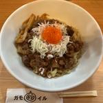 どて焼きまぜそば(ガモウスマイル)