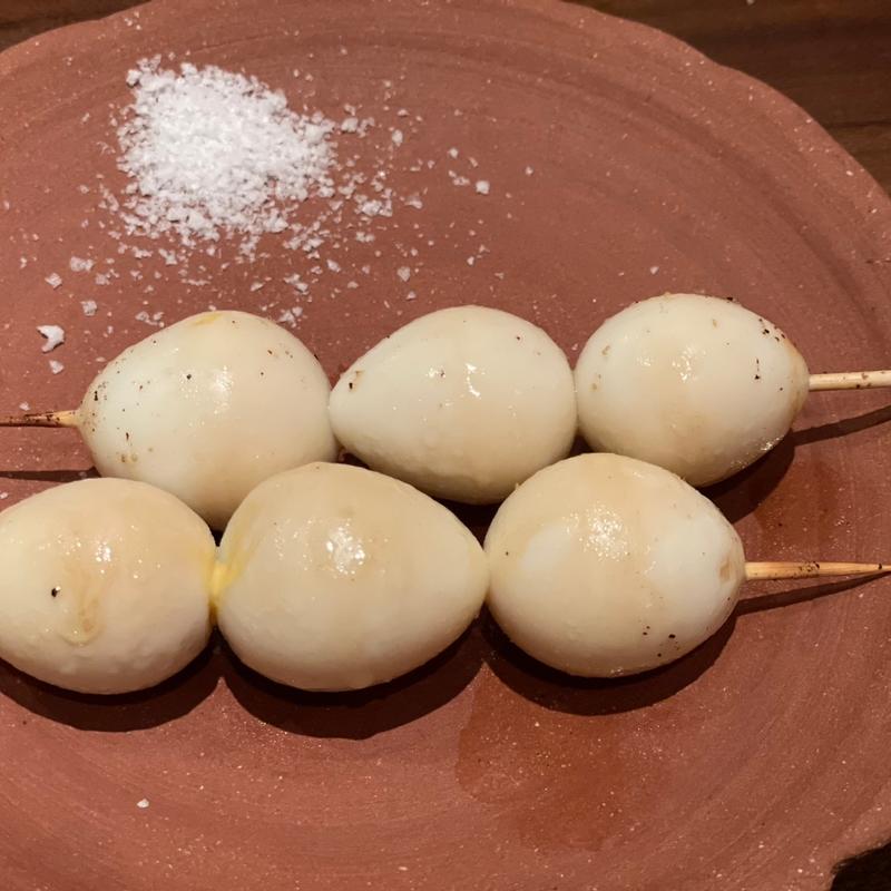 うずらの卵(炭火串焼 鳥穂)