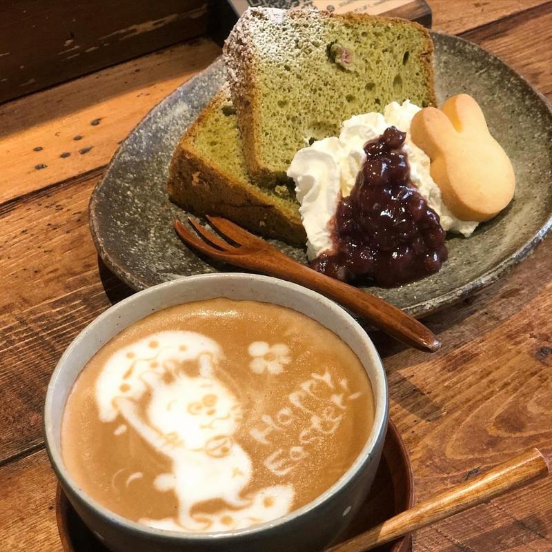 ケーキセット(うさぎとぼく)