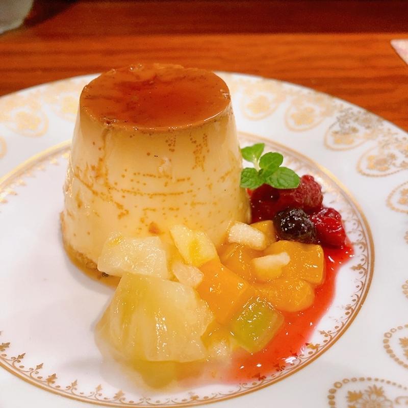 バニラプリン（ランチセット）(洋食　こけもも )