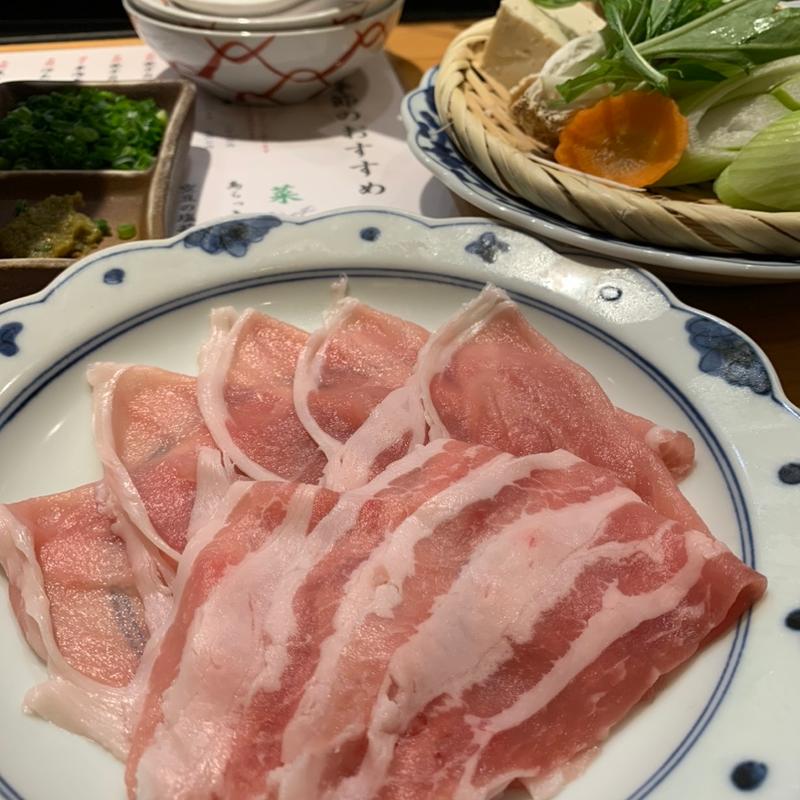 極上六白黒豚一人しゃぶ鍋(天文館 吾愛人 本店)