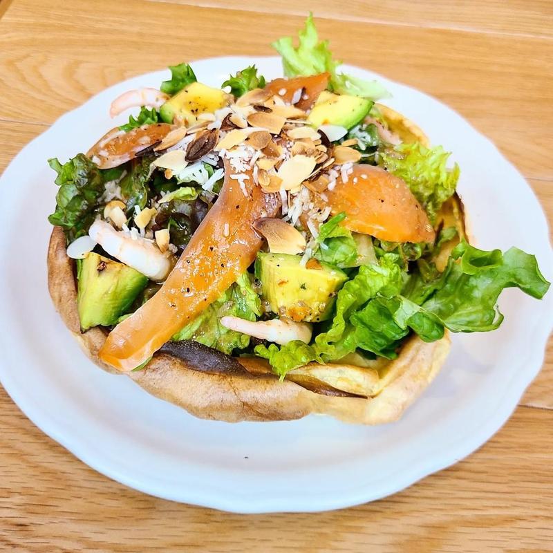 サラダonダッチベイビー(オリジナルパンケーキハウス 新宿店)