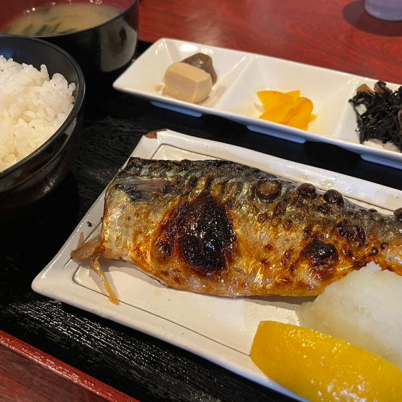 サバの塩焼き定食(鬼酔 )