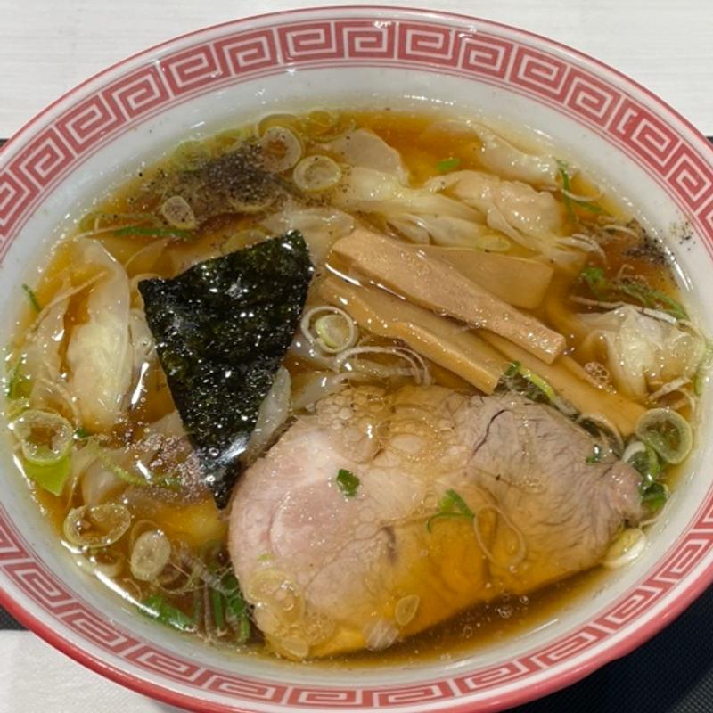 ワンタン麺(荻窪中華そば春木屋 ラゾーナ川崎プラザ店)