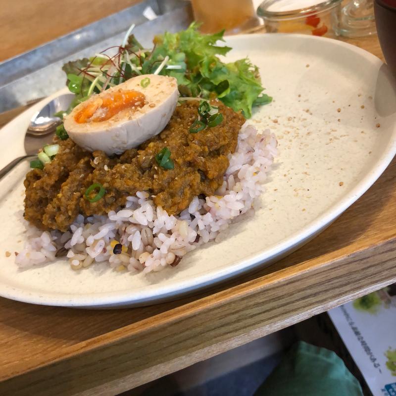 キーマカレー(ふのよか食堂)