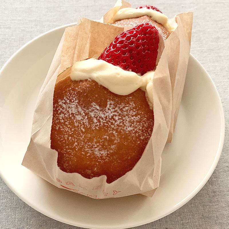 いちごのベルリン風ドーナツ(foodscape! BAKERY 北浜 パンとスープ)