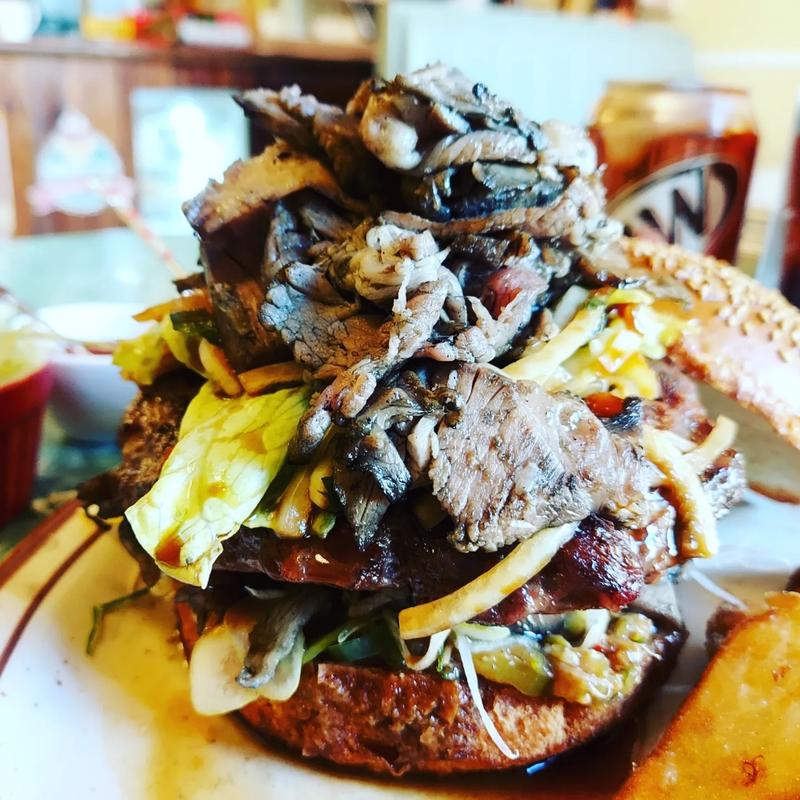 ダブルオニオンポークバーガー(BACK HOME meal & bake （バックホーム）)