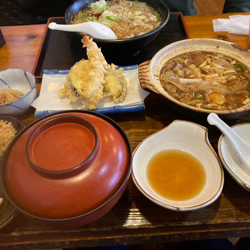 にごみ定食(手打ちめん処　堀川 )