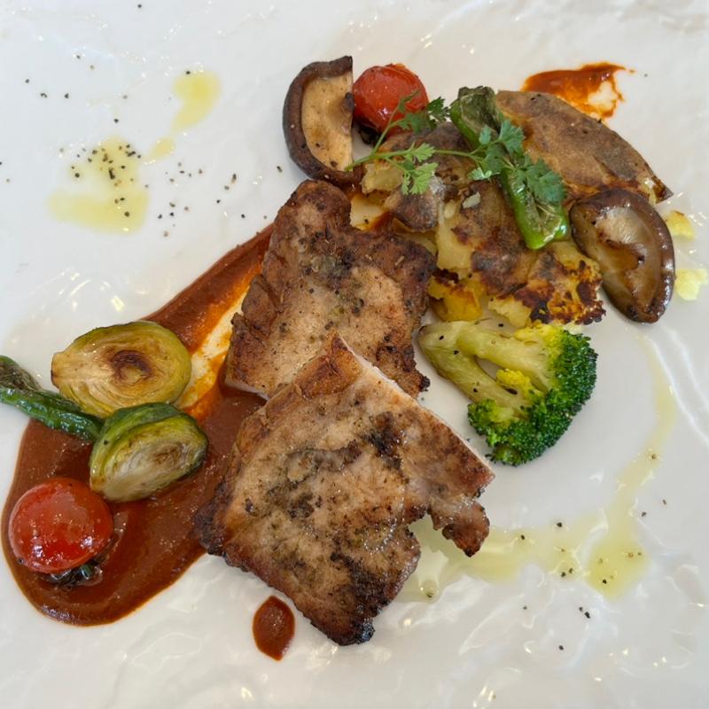 美瑛豚のロースト(フェルム ラ・テール美瑛丨美瑛本店)