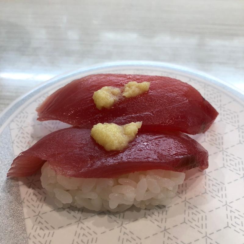 静岡県産一本釣り七上カツオ(はま寿司 恵庭店)