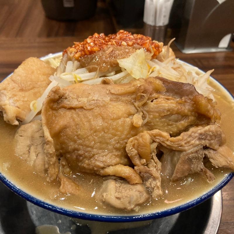 WBC(ワイルド・ブタ・チキン)ラーメン(ラーメン☆ビリー 泉学院前店)