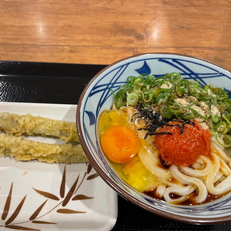 明太釜玉うどん(丸亀製麺 アリオ亀有店 )