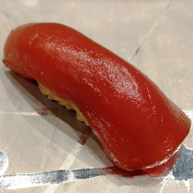 本鮪赤身の漬け(鮨一也)