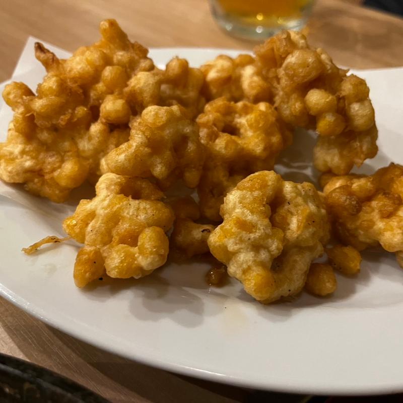 コーンの天ぷら(サスケ )