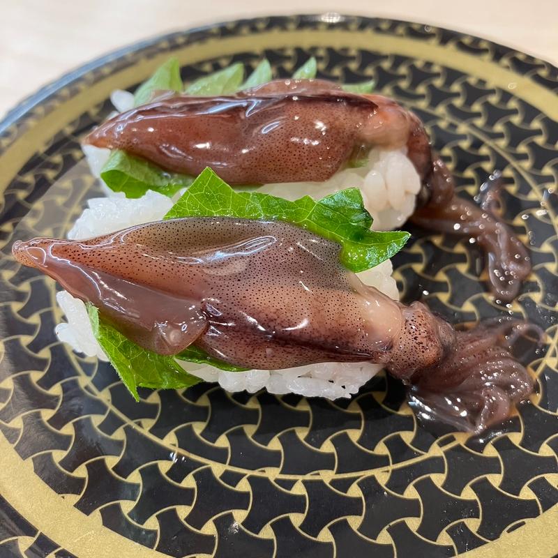 福井県産漬けほたるいか(はま寿司 新百合ヶ丘駅前店)