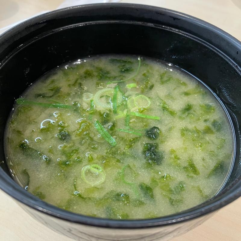 あおさみそ汁(はま寿司 新百合ヶ丘駅前店)