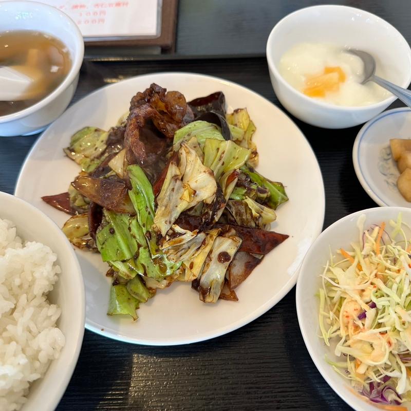 回鍋肉定食(好来)