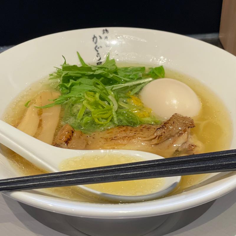 あっさり鶏そば(鶏そば かぐら屋)